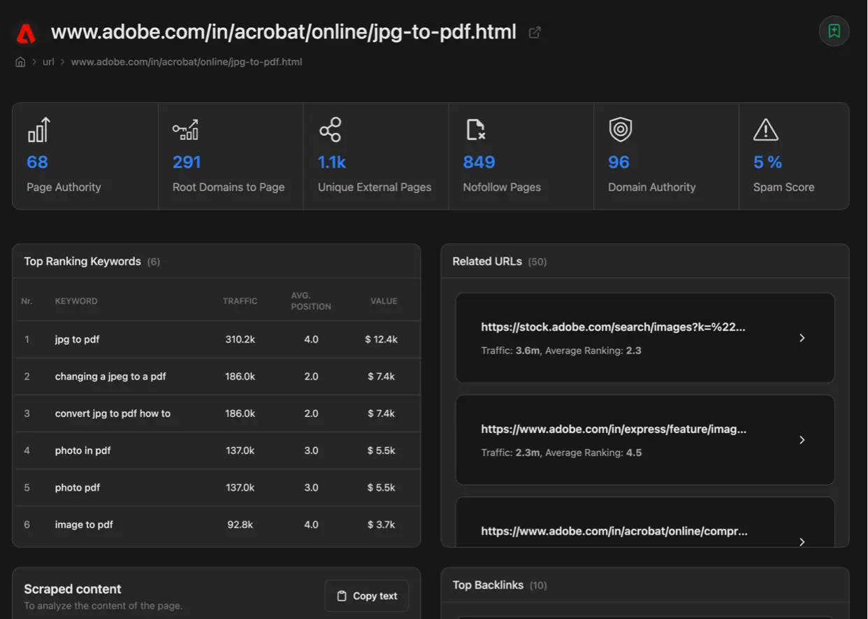 Light URL Tool Image